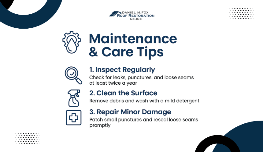 EPDM Roofing Maintenance: Keeping Your Commercial Roof in Top Condition